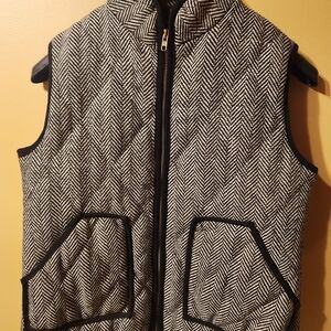 Wilde Bella Monochrome Herringbone Vest